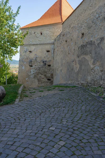 Vertical Shot Famous Rupea Fortress Transylvania Romania — Stock Photo, Image