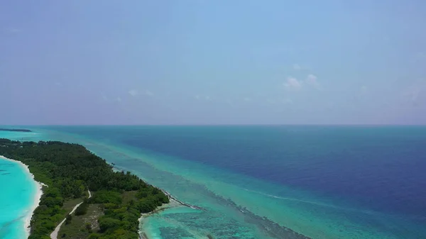 Aerial View Beautiful Landscape Maldives — Stock Photo, Image