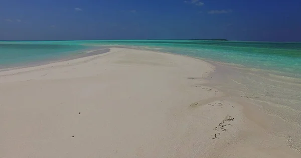 Krásný Výhled Pláž Ostrově Slunečného Dne — Stock fotografie