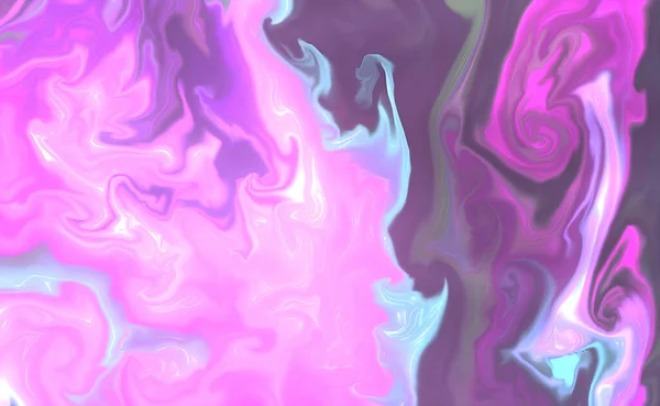 Яркий Фон Абстрактным Многоцветным Мрамором — стоковое фото