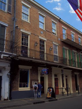 New Orleans 'ın Fransız mahallesindeki dünyaca ünlü Oceana Grill.