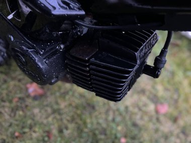 Geçenlerde yıkanmış güzel bir Tomos snor scooter.