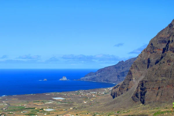 Golfo Valley Roques Salmor Hierro Island Canary Islands Spain Europe — 스톡 사진