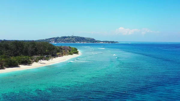 Vacker Utsikt Över Den Tropiska Stranden Maldiverna — Stockfoto