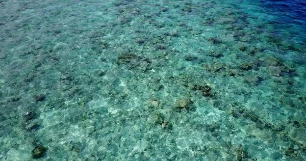 Красивый Вид Спокойное Синее Море Солнечный День — стоковое фото