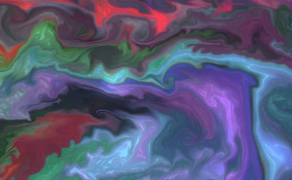 Eine Illustration Der Alkohol Tinte Mehrfarbigen Marmor Textur Hintergrund — Stockfoto