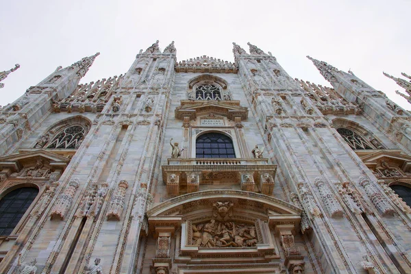 Low Angle Shot Duomo Milano Milan Stock Image