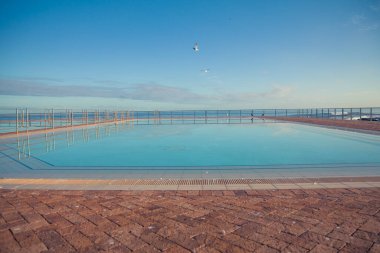 Cape Town 'daki Sea Point yüzme havuzu.