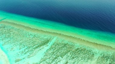 Asya 'nın güzel bir kıyı manzarası.