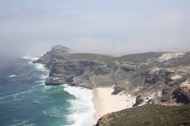 Cape Point, Güney Afrika 'nın hava manzarası.