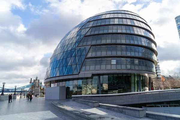 Edificio Estilo Moderno Oficina Del Alcalde Londres City Hall Londres — Foto de Stock