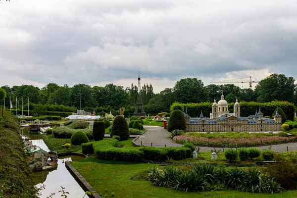 ブリュッセル ベルギー ヨーロッパのミニヨーロッパミニチュア公園 — ストック写真