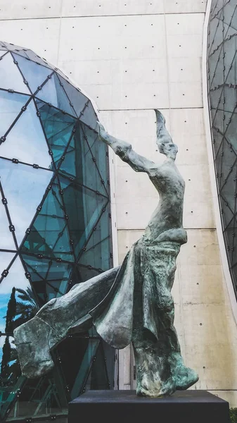 Eine Skulptur Avantgarden Des Salvador Dali Museums Petersburg Florida Usa — Stockfoto