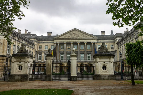 Naturskön Bild Palace Royale Centrala Bryssel Belgien — Stockfoto