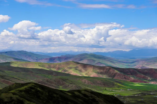 Ett Landskap Kullar Inre Mongoliet Kina — Stockfoto