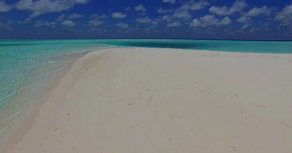 Una Veduta Aerea Dell Acqua Azzurra Dell Oceano Asia — Foto Stock