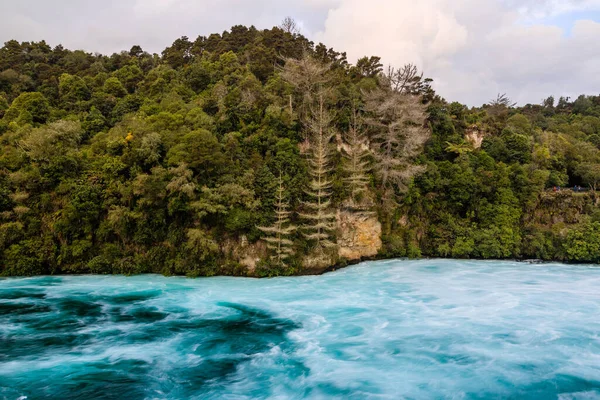 Ett Vackert Landskap Huka Falls Taupo Nya Zeeland — Stockfoto