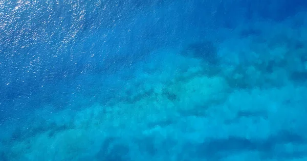 海洋绿松石水质感背景 — 图库照片