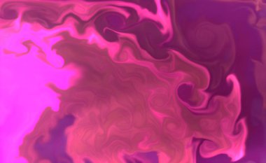 Alkol mürekkebi tekniğinde mor renk eğiminde lüks bir akışkan sanatının çizimi.