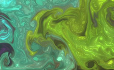 Alkol mürekkebi çok renkli mermer desen arkaplanının bir çizimi