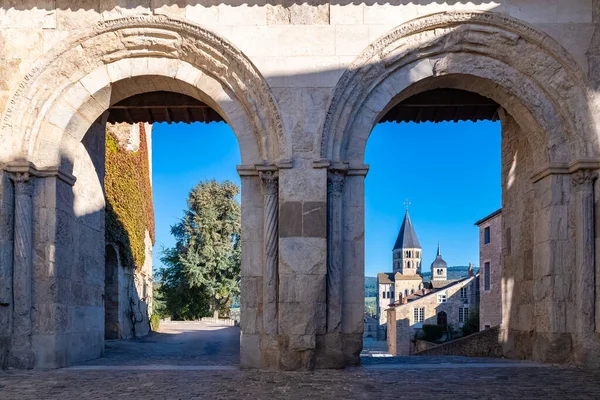 Cluny Kloster Medeltida Kloster Bourgogne Frankrike — Stockfoto