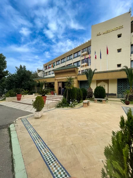 Entrada Del Hotel Les Merinides Fez — Foto de Stock