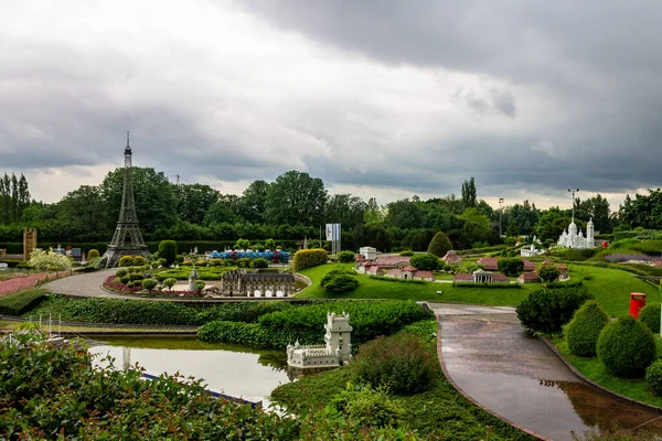 Mini Europe Miniatura Bruxelles Belgio Europa — Foto Stock