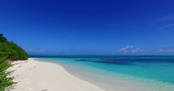 Тропічний Пляж Мальдівах — стокове фото
