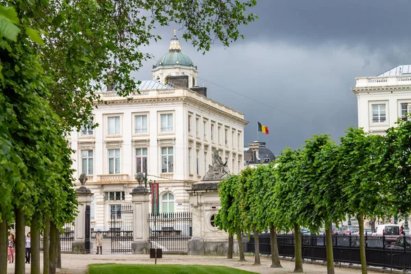 Beau Parc Verdoyant Centre Bruxelles Belgique Europe — Photo