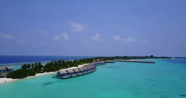 Тропічний Курорт Мальдівах — стокове фото