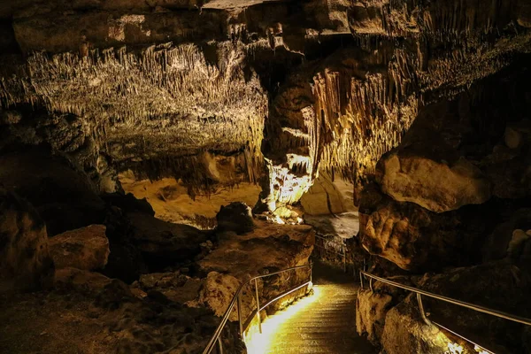 View Coves Del Drac Caves Mallorca — Stock Photo, Image