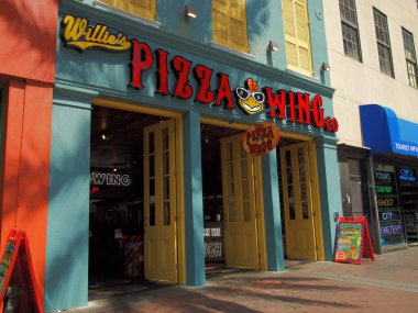New Orleans 'taki Willies Pizza ve Wing Şirketi.