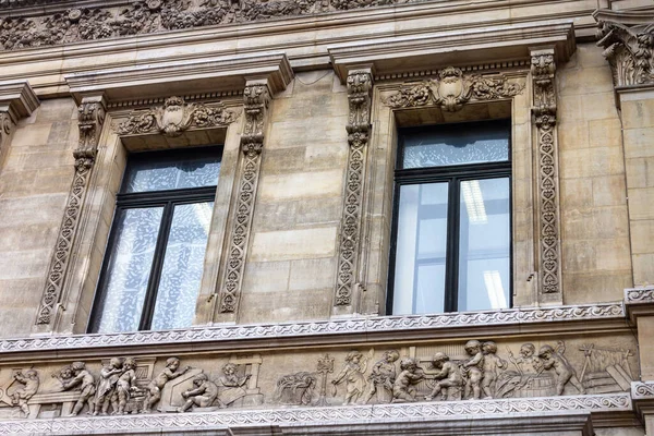 Primer Plano Fachada Del Edificio Histórico Bourse Bolsa Valores Bruselas —  Fotos de Stock