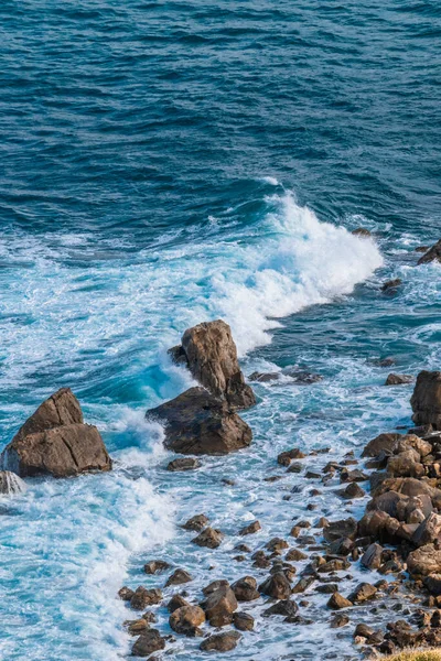 Eine Nahaufnahme Des Meeres Bei Tabarka — Stockfoto