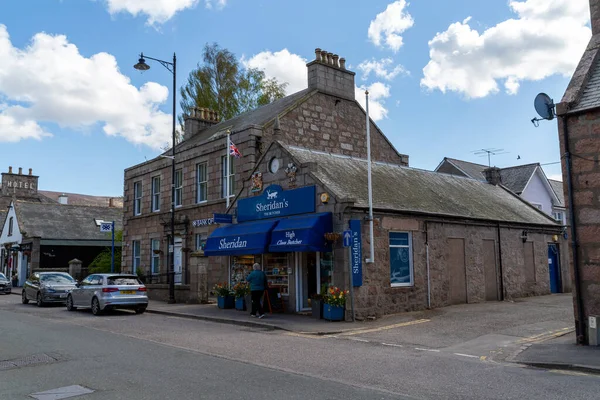 Staden Ballater Scottish Highland Storbritannien — Stockfoto