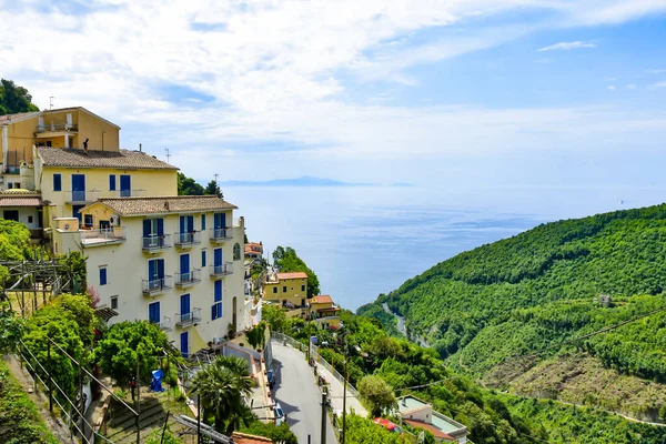 Panorama Arboli Small Village Amalfi Coast Italy — Stock Photo, Image