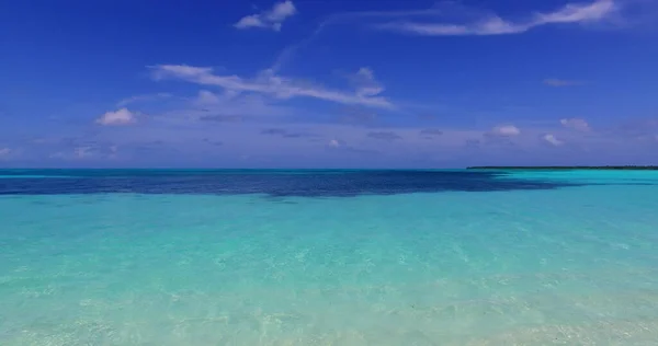 Een Prachtig Shot Van Een Tropische Lagune — Stockfoto