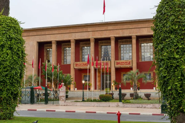 Sabah Rabat Fas Parlamentosu — Stok fotoğraf