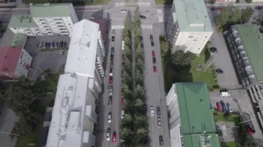 Kentsel hava aracı görüntüsü.