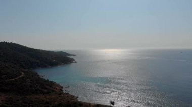 Ramatuelle Fransa, Saint-Tropez manzaralı.