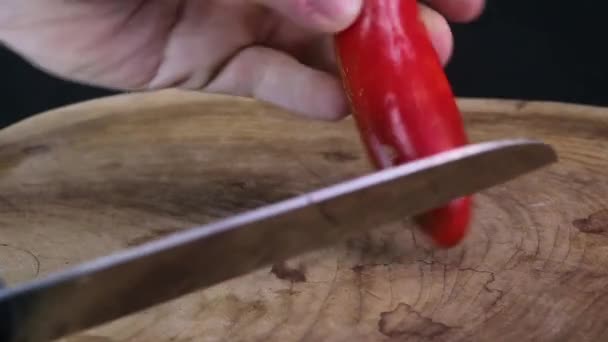 Sriracha Piper Piperul Sosului Fierbinte Iconic — Videoclip de stoc