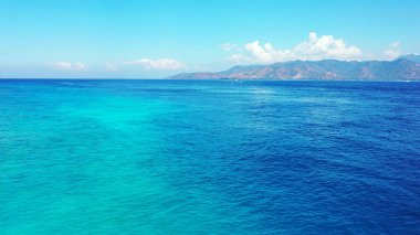 Maldivler 'de güzel bir deniz manzarası