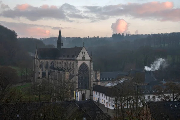 Altenberger Dom Altenberg Nella Renania Settentrionale Vestfalia Germania — Foto Stock