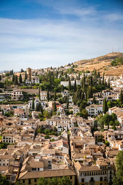 Güzel Şehir Manzarası Granada Spanya — Stok fotoğraf