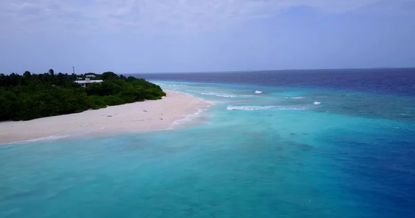 Hermoso Paisaje Playa Las Maldivas —  Fotos de Stock