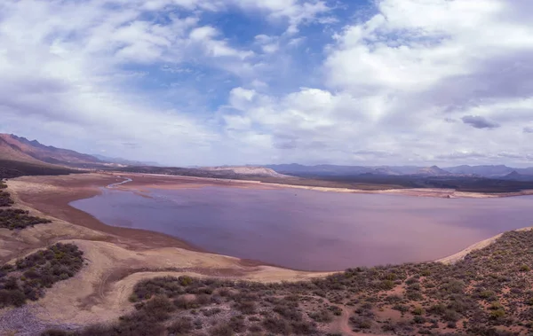 Eine Schöne Aufnahme Des Flusses Verde Und Seiner Nebenflüsse Sedona — Stockfoto