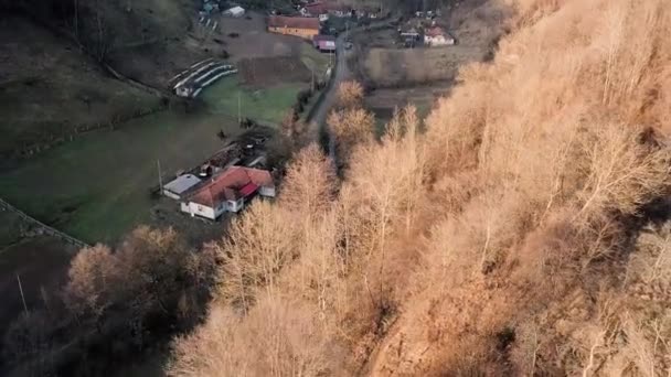 Campagne Roumaine Dans Région Almas Saliste Comté Hunedoara — Video