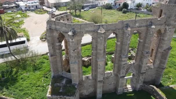 Église Saint Georges Des Latins Famagouste Chypre Nord — Video