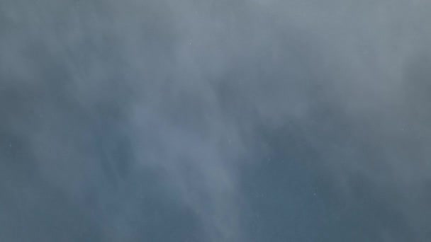 Vista Aérea Ilha São Miguel Oceano Atlântico Através Nuvens Açores — Vídeo de Stock