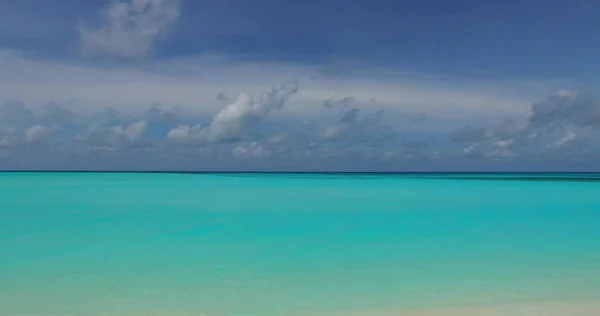 Kouzelný Výhled Modrý Oceán Slunečného Letního Dne — Stock fotografie